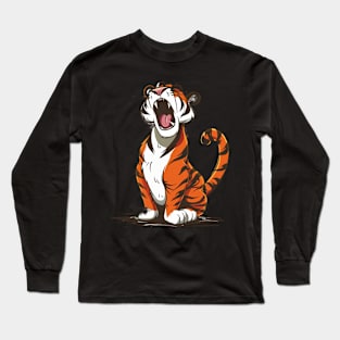 Tiger Fierce Felines Long Sleeve T-Shirt